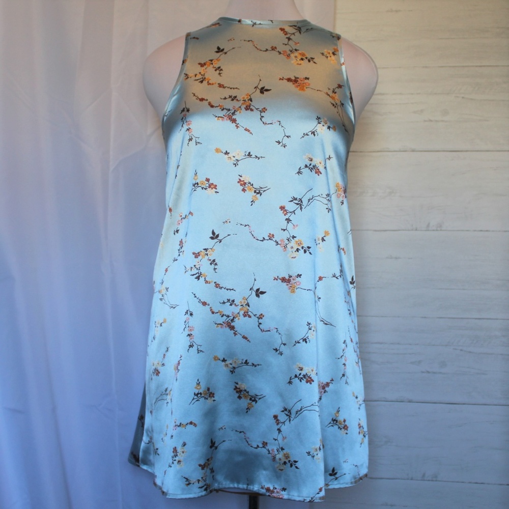Kimchi Blue Light Blue Floral Dress